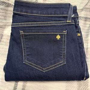 Kate Spade Dark Blue Women's Straight Leg Jeans